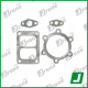 Turbocharger kit gaskets for VOLVO | 466076-5012S, 466076-0012
